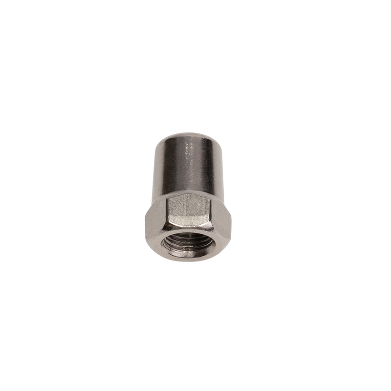 Hex nut for mounting interface on 135mm axles